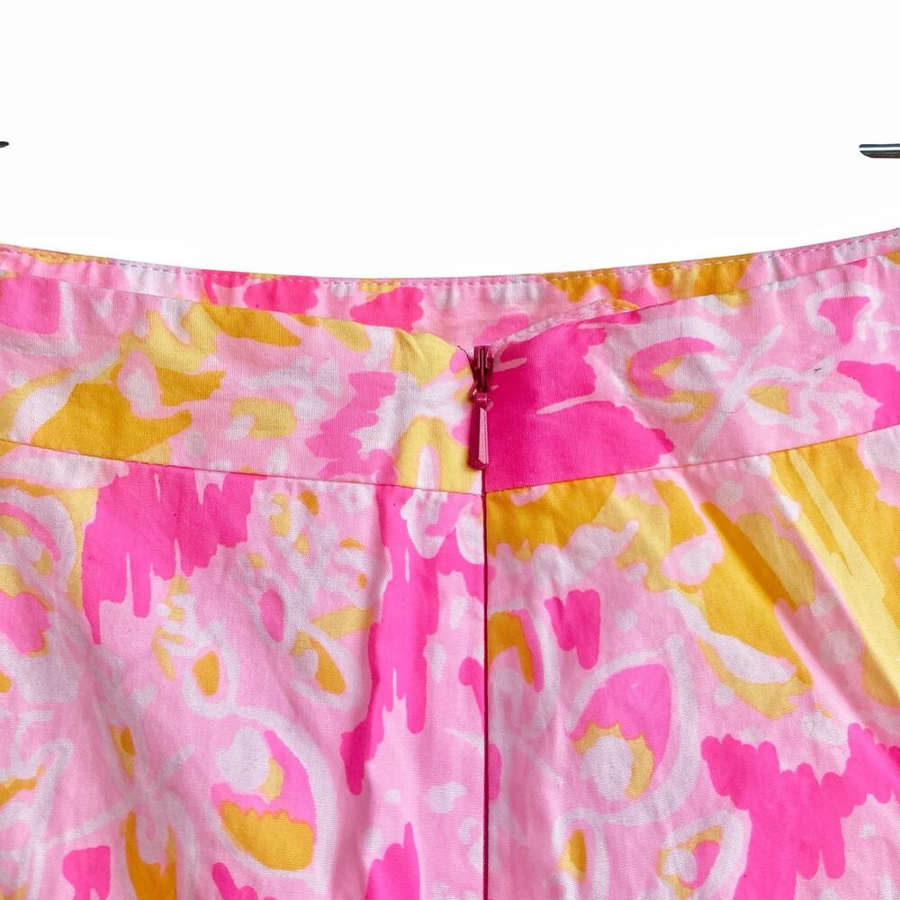 Lilly Pulitzer Levy Fit & Flare Skirt Ooh La La Kir Royal Pink Y2K Preppy Mini - Picture 13 of 15